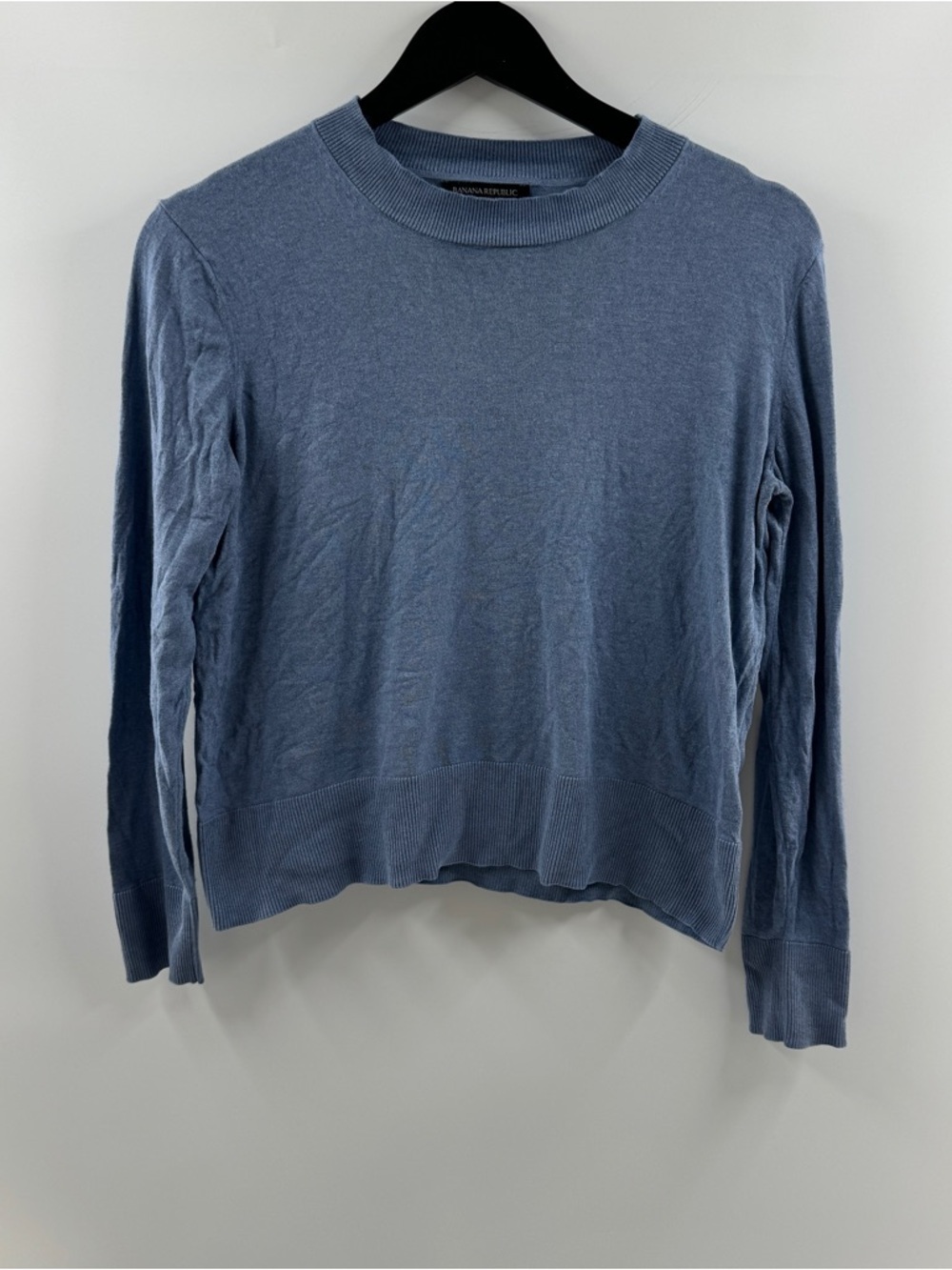 Banana Republic Silk Cashmere Light Blue Sweater – Women's Small